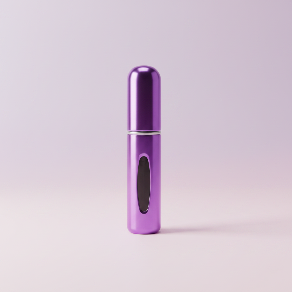 Vaporisateur de Sac Rechargeable Violet Metallic – 5 ml